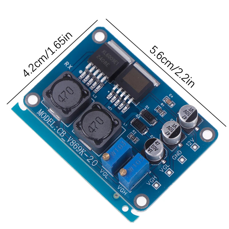 VGH VGL DC Module Board – LCD Panel Repair & Color Fix LCD Repair Module Axl Blue