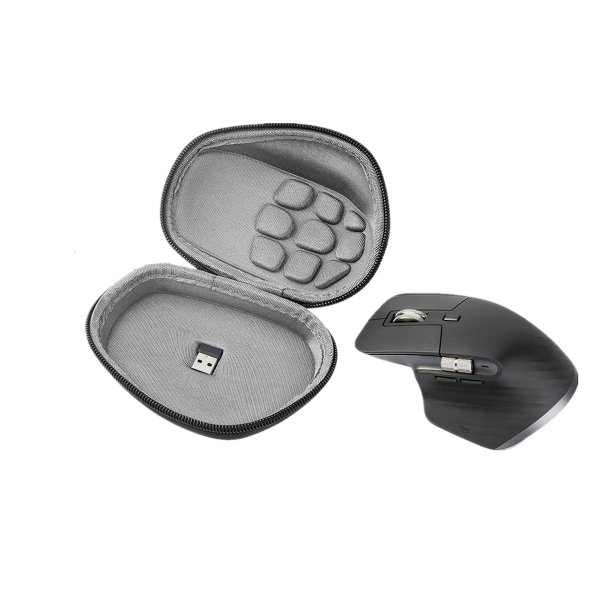 Hard Carrying Case for Logitech MX Master 3S & 4 Mouse – Black Mouse Carrying Case Axl