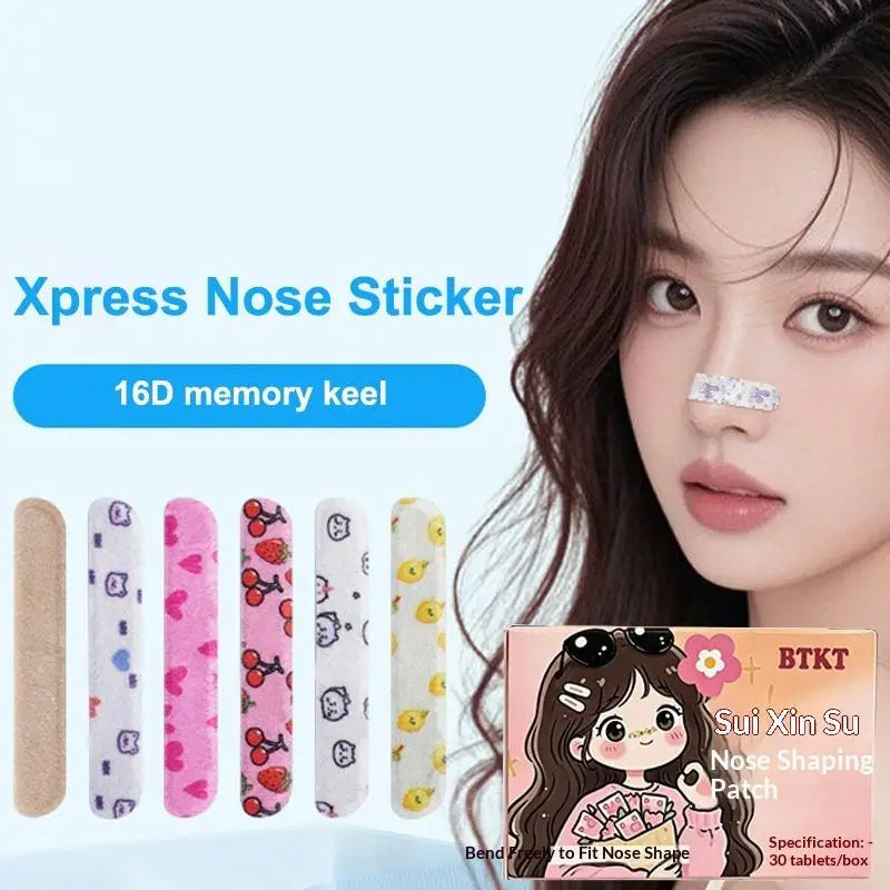 Adjustable Nose Lifting Strips – Flexible Shaping Patches 10–30 Pcs Nose Shaping Strips Axl