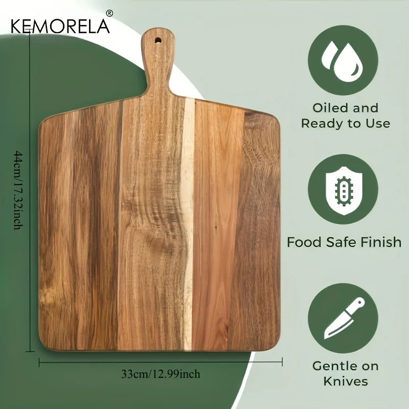 Acacia Wood Cutting Board – Non-Toxic Butcher Block Serving Tray Wood Cutting Board Axl