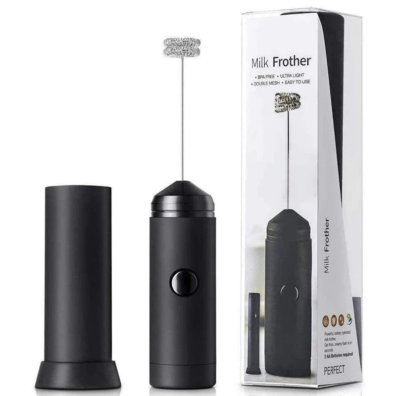 BALASHOV Double Spring Electric Milk Frother – 12000 RPM Electric Milk Frother Axl
