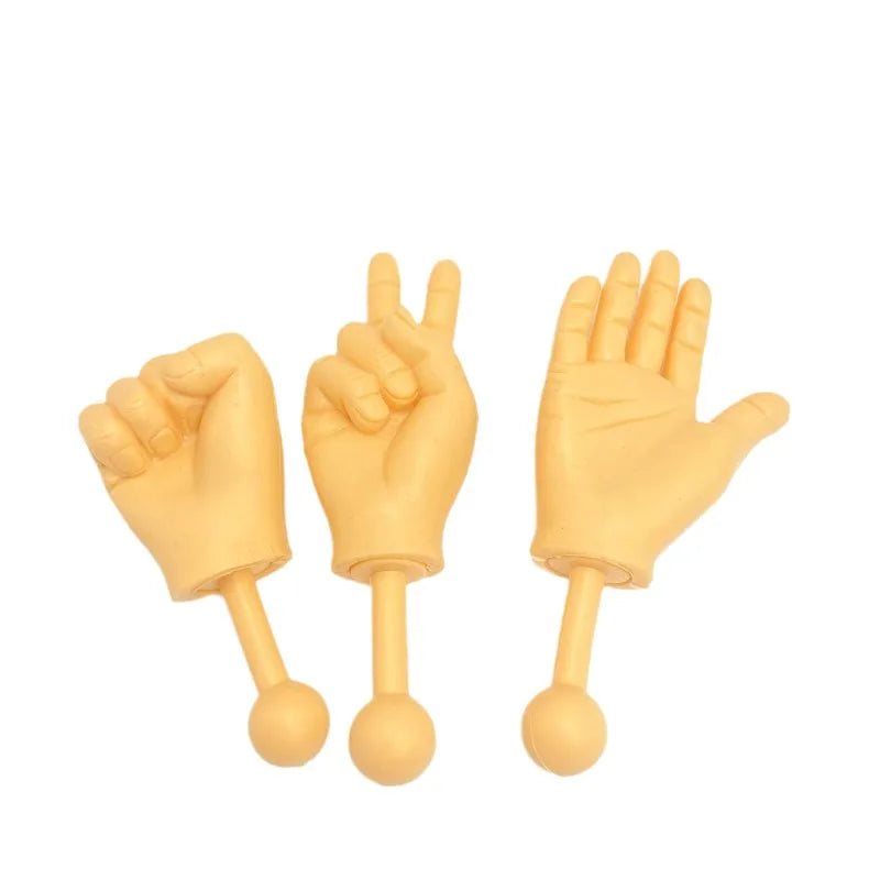 Cat Finger Teaser Toy – Stretchy Mini Hands Cat Glove Cat Teaser Toy Axl