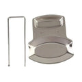 Stainless Steel Pot Lid Rack & Spatula Spoon Holder Stand Kitchen Utensil Rack Axl 1PCS