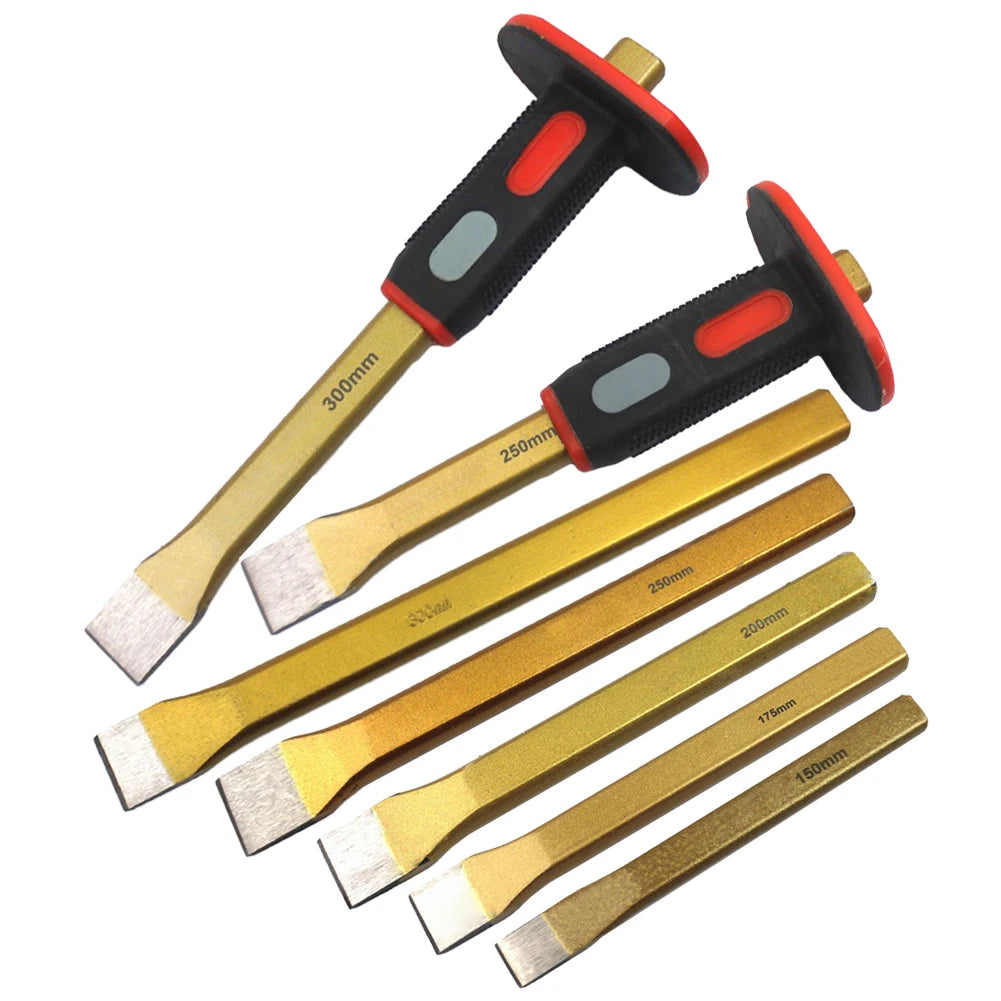 Chrome Alloy Flat Chisel – Masonry, Stone & Wood Carving Tool Masonry Chisel Axl
