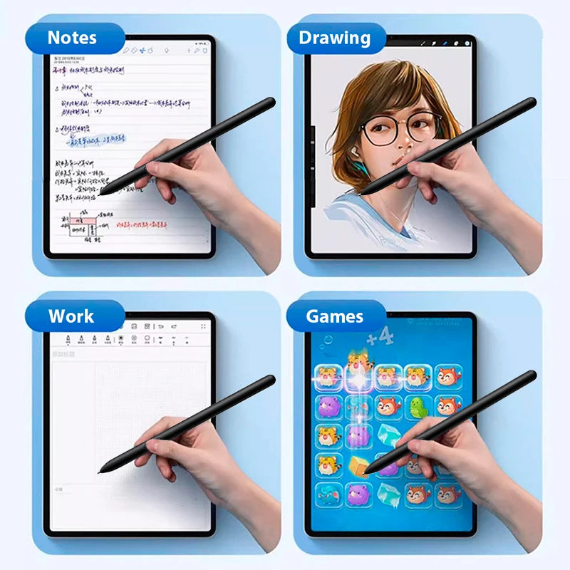 S Pen Stylus & Nibs for Samsung Galaxy Tab S8 / S8+ | 4096 Levels Tablet Stylus Pen Axl