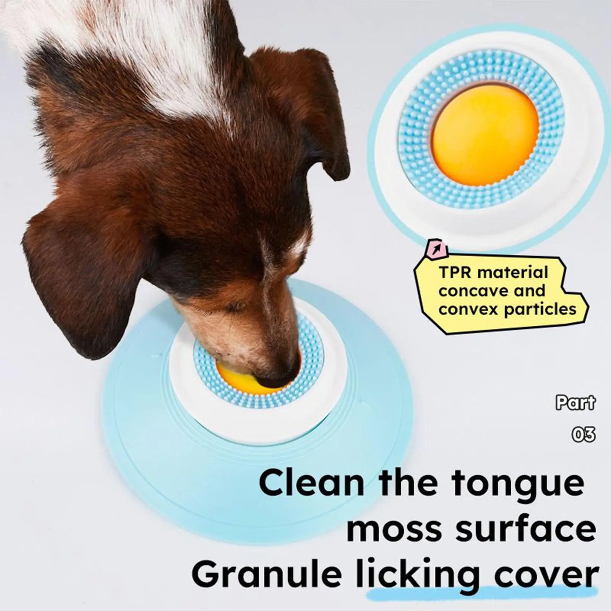 Dog & Cat Slow Feeder Lick Mat with Suction Cup | Anti-Choke Slow Feeder Lick Mat Axl