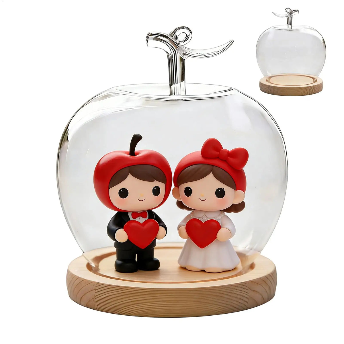 Fruit Shape Glass Cloche Dome – Flowers, Jewelry & Decor Glass Cloche Dome Axl