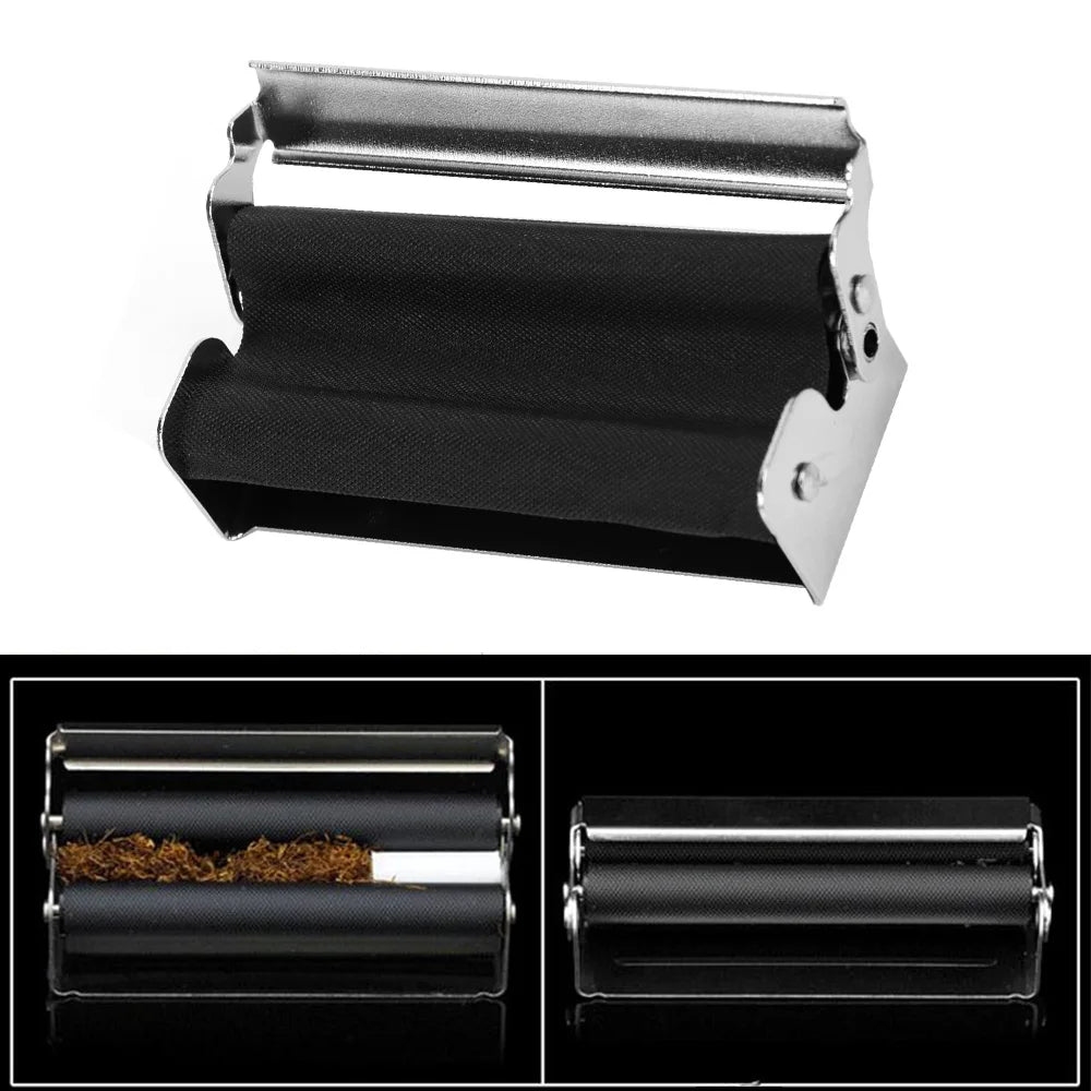 Portable Metal Tobacco Roller – Manual Cigarette Rolling Machine Cigarette Rolling Machine Axl