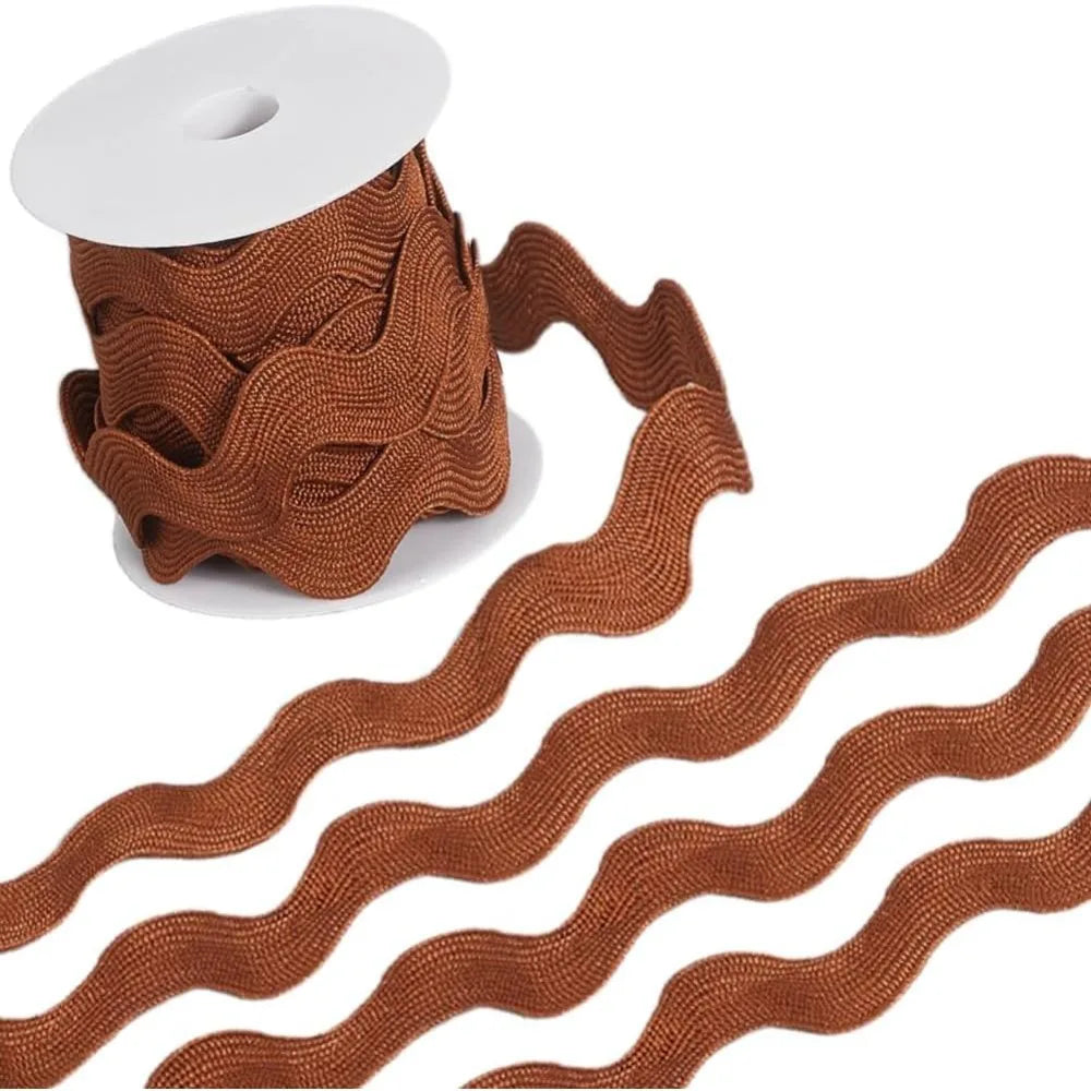 Jumbo Rick Rack Trim 1.34" Ric Rac Ribbon 10 Yards Zigzag Sewing Ribbon Trim Axl AECH04-18702