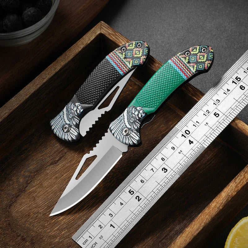 Folding Kitchen Knife – Stainless Steel Fruit & Vegetable Peeler Folding Kitchen Knife Axl