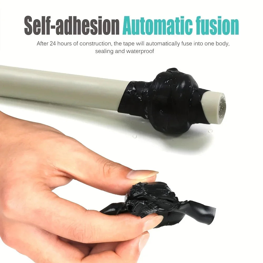 Self-Fusing Silicone Tape – Leak-Proof Pipe & Hose Repair 1.5m Pipe Repair Tape Axl