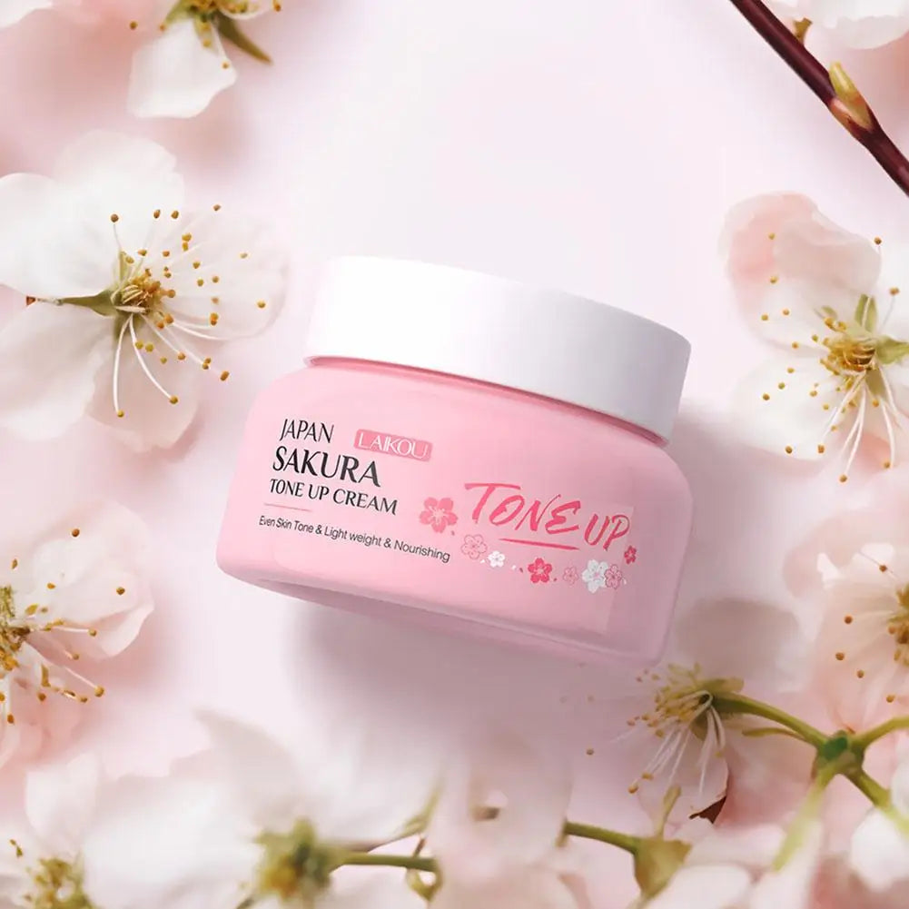 LAIKOU Sakura Cherry Blossom Facial Cream – Collagen Moisturizer Facial Moisturizer Cream Axl