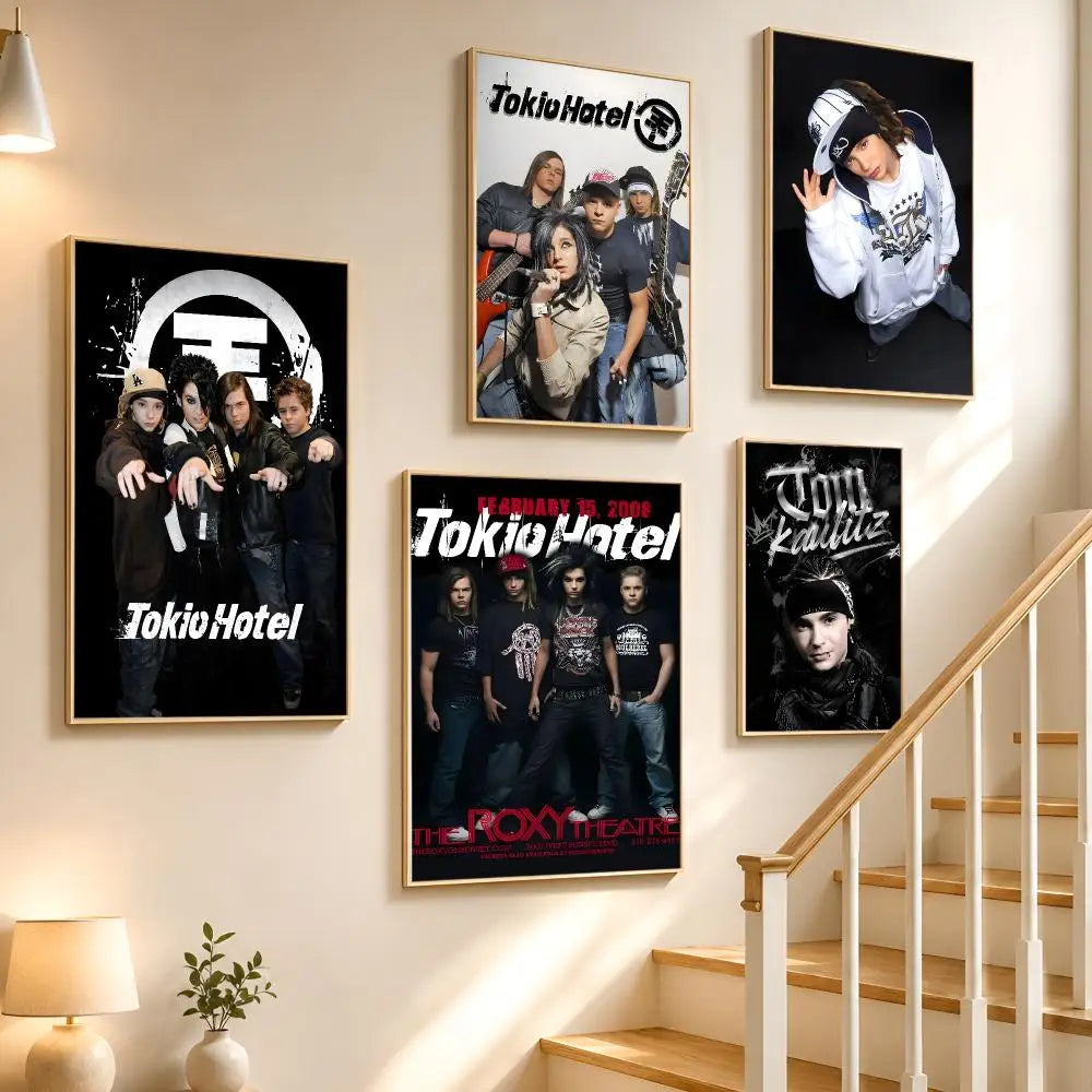 Tom Kaulitz HD Waterproof PVC Poster Sticker | Wall Décor Wall Poster Sticker Axl
