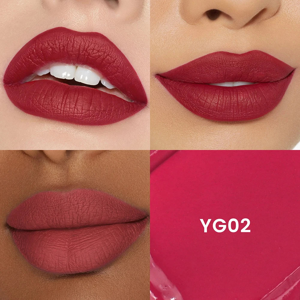 Vegan Matte Liquid Lipstick & Lip Gloss – Dual Texture Nude Lip Gloss Axl