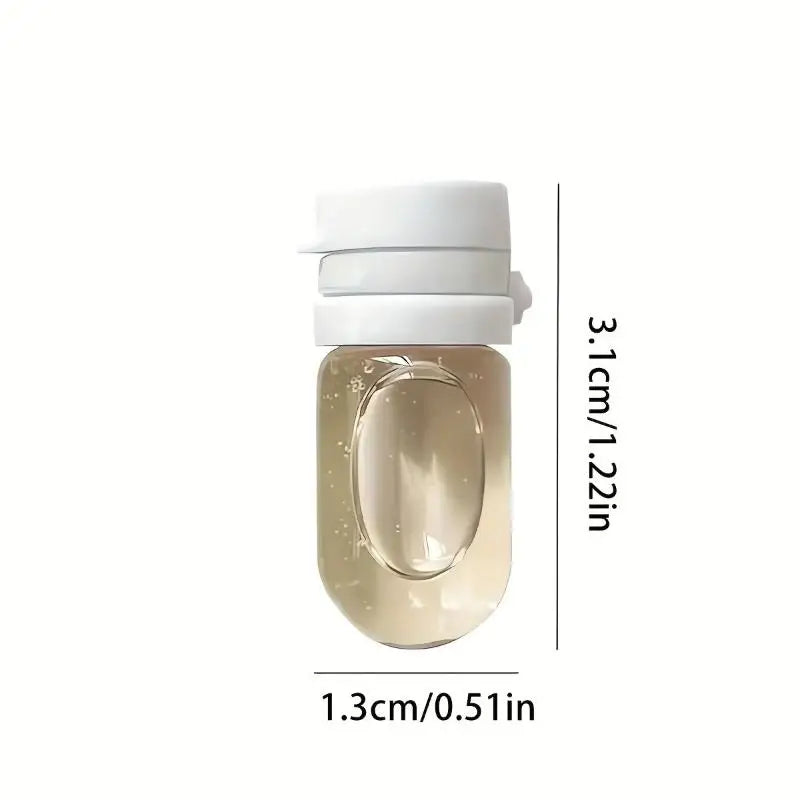10-Pack 2ml Leak-Proof Glass Travel Bottles with Flip-Top Cap Travel Bottle Set Axl 10pcs