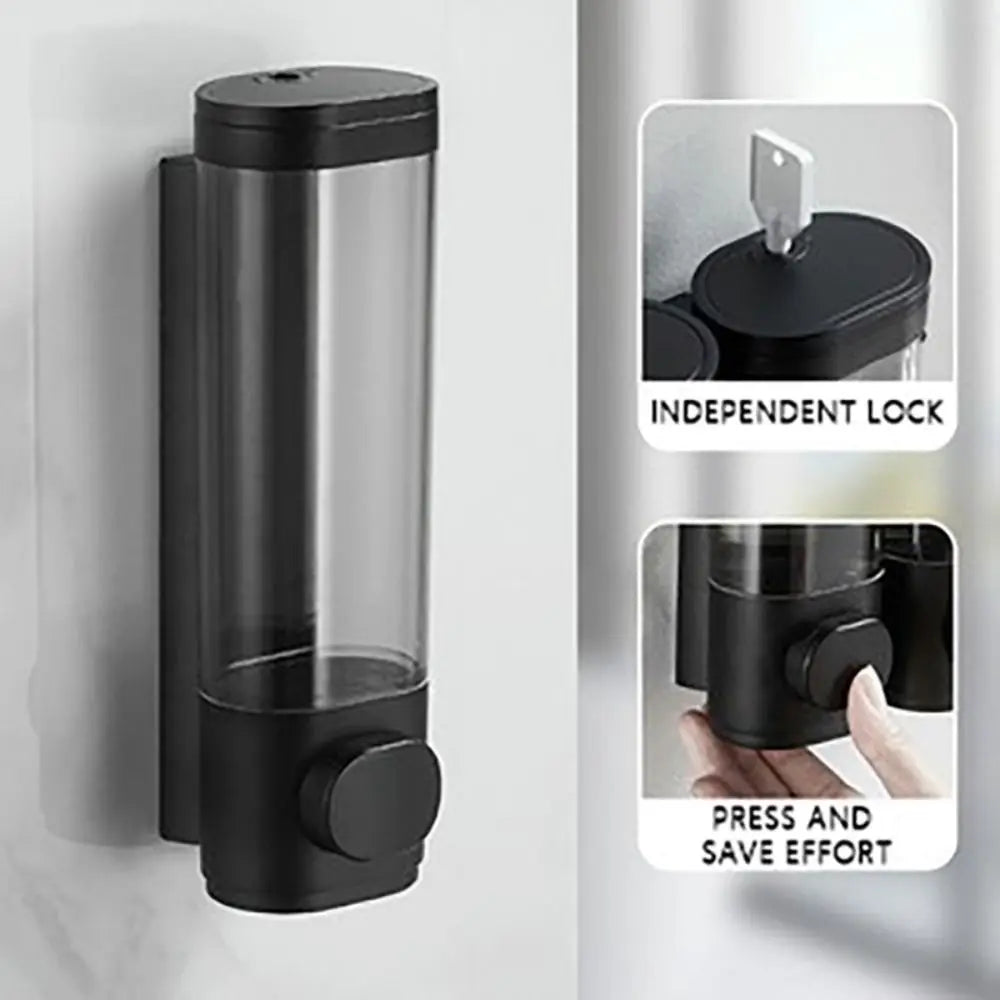 Wall-Mounted Foam Soap Dispenser – ABS Manual Pump Soap Dispenser Axl