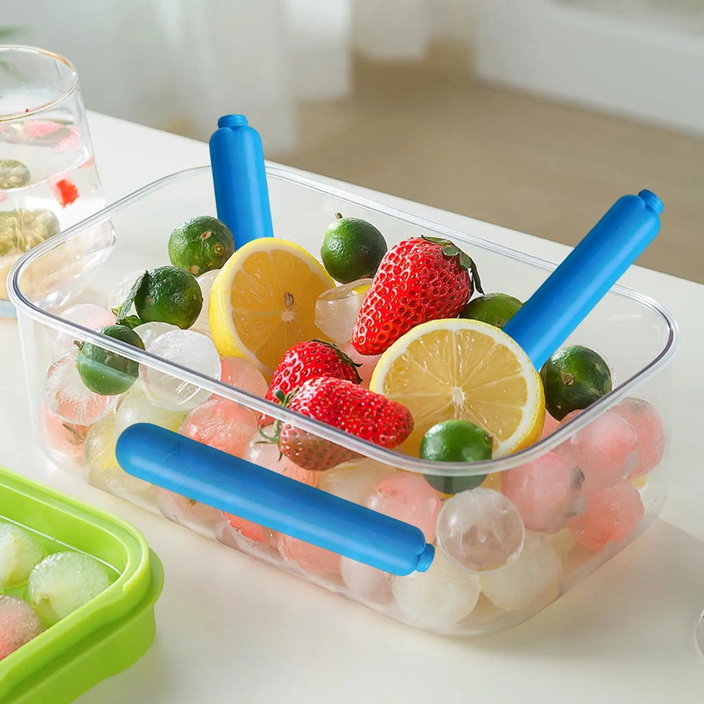 6-Pack Reusable Ice Sticks for Water Bottles & Lunch Boxes Reusable Ice Sticks Axl