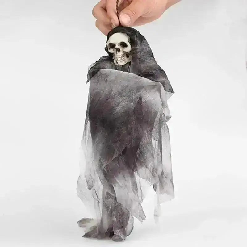 Halloween Hanging Ghost Skull Ornament – Haunted House Prop Halloween Hanging Ornament Axl