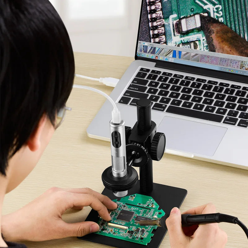 Digital USB Microscope 5MP 2K Industrial Machine Vision Camera Digital USB Microscope Axl