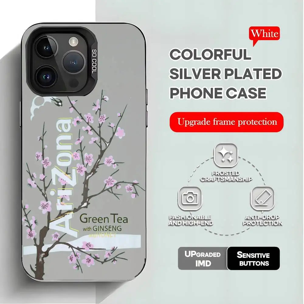 Vaporwave Arizona Iced Tea iPhone Case 11–16 Pro Max iPhone Phone Case Axl