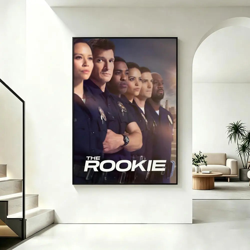 The Rookie TV Series HD Wall Poster | Modern Home Decor Art Wall Art Poster Axl