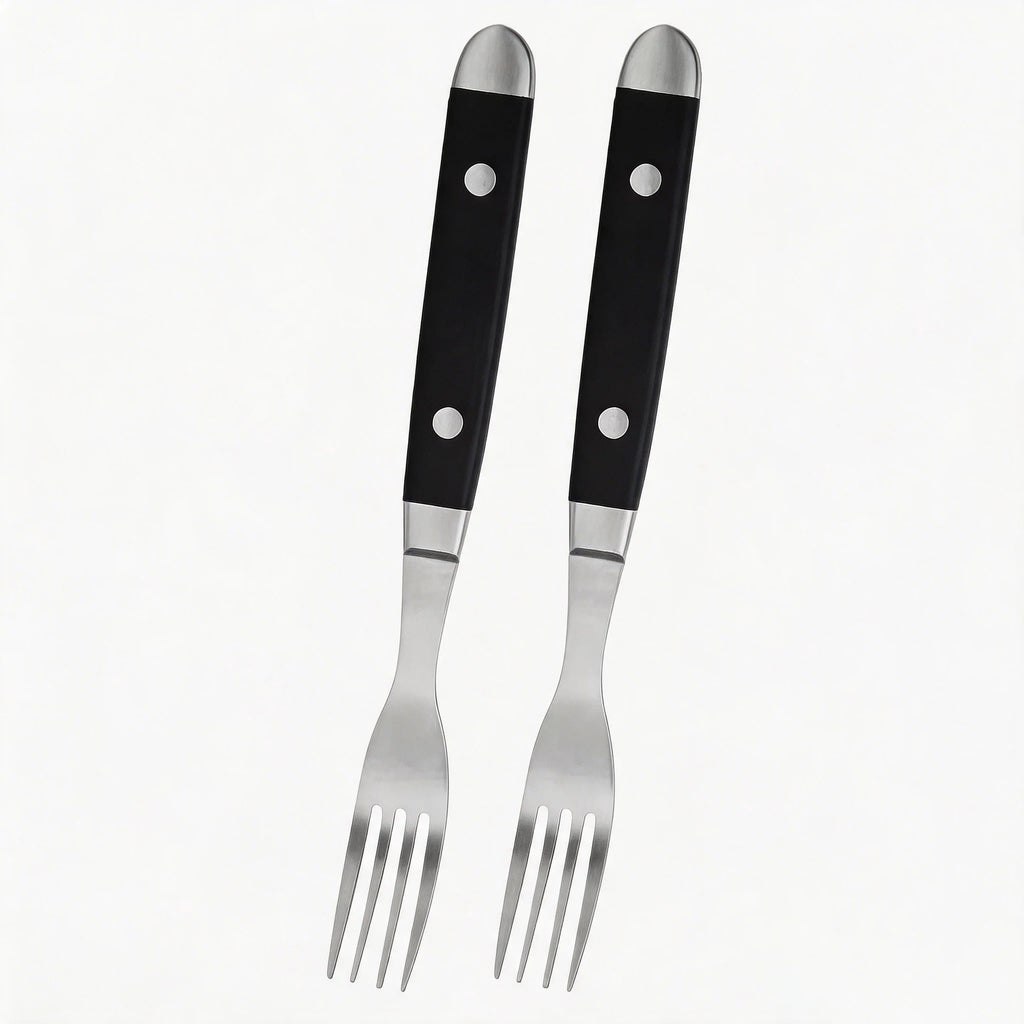 Stainless Steel Steak Fork Set – 1 to 8 Pieces | BBQ & Dining Steak Fork Set Axl 2pcs