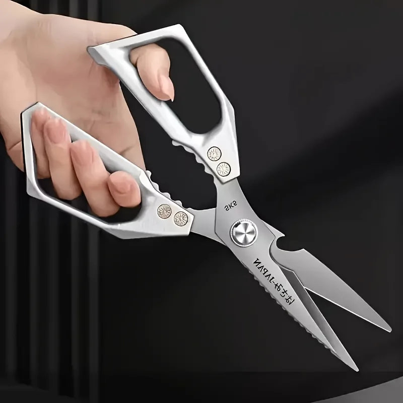 Stainless Steel Kitchen Shears – Meat, Fish & Poultry Scissors Kitchen Shears Axl