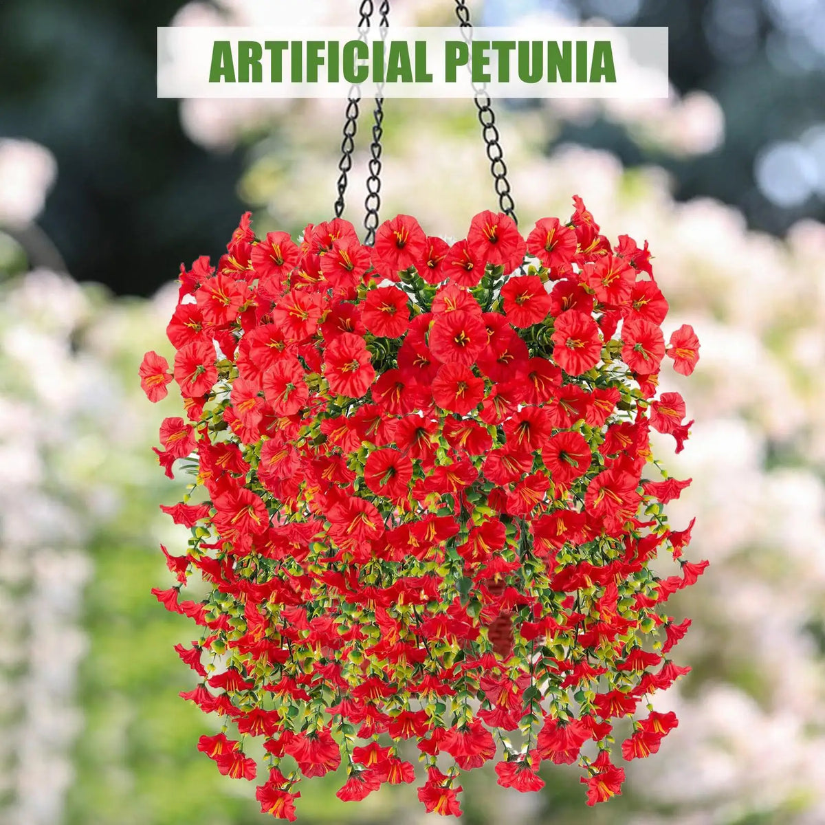 Artificial Silk Flower Vine Wreath 2pcs – Wedding & Garden Decor Artificial Flower Vine Axl