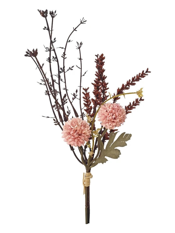 Silk Peony Artificial Flower Bouquet – Wedding & Home Decor Artificial Flower Bouquet Axl color 1 1 pc