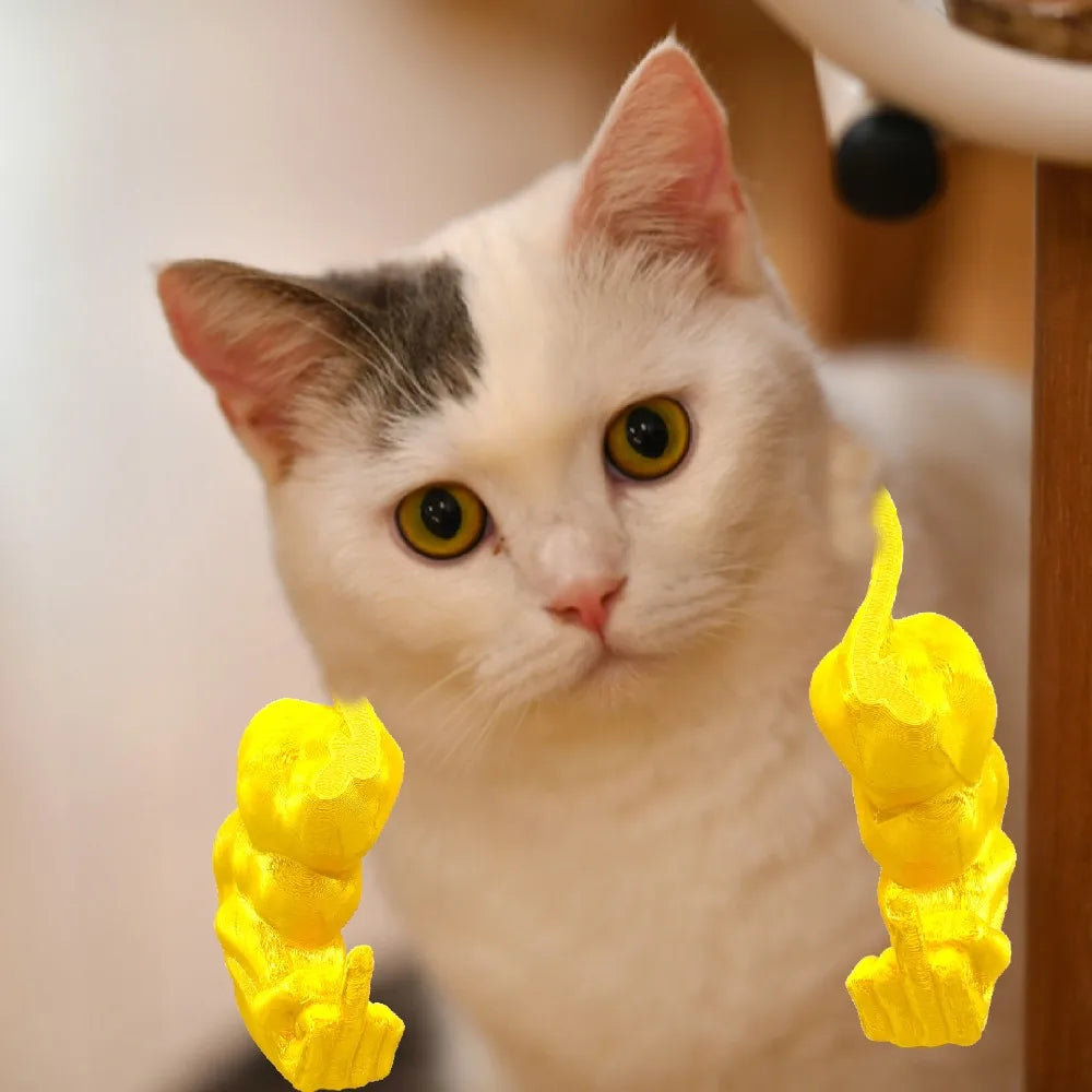 Funny 3D Printed Cat Muscle Arms – Halloween Cat Costume Prop Cat Costume Prop Axl