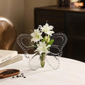 Transparent Acrylic Butterfly Flower Vase | 3D Home Décor Decorative Vase Axl Default Title