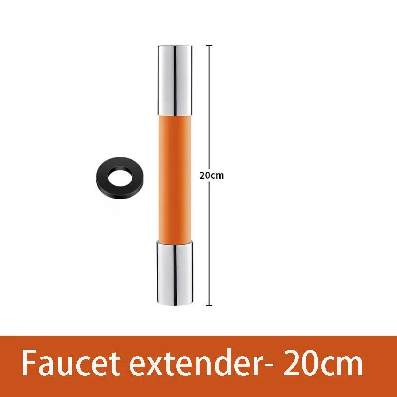 Universal Faucet Extension Pipe – Anti-Splash Water Extender Faucet Extension Pipe Axl