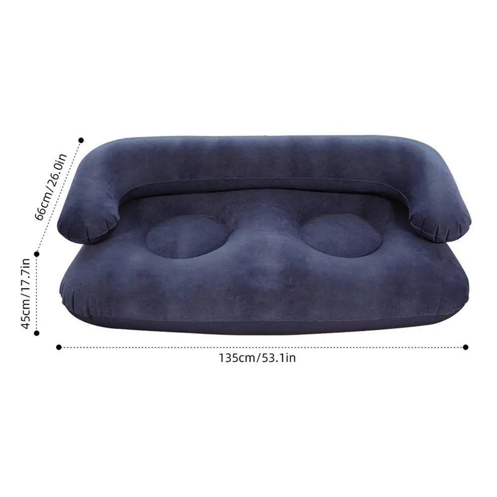 Portable Inflatable Sofa Chair – Double Seat with Armrests Inflatable Sofa Chair Axl 1pcs
