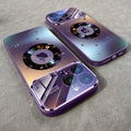Titanium Metallic Magnetic iPhone Case – MagSafe Compatible Magnetic Phone Case Axl Purple iPhone Air