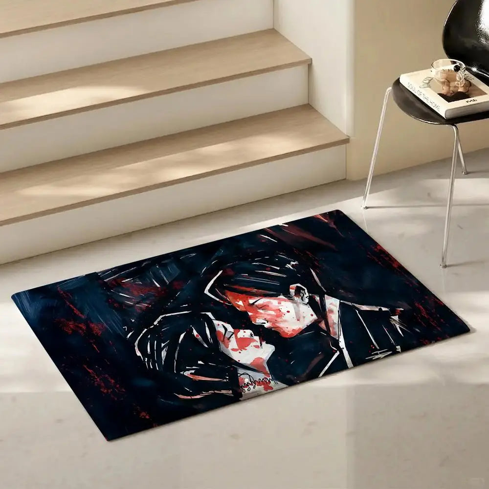 My Chemical Romance Flannel Floor Mat – Non-Slip Indoor Rug Flannel Floor Mat Axl