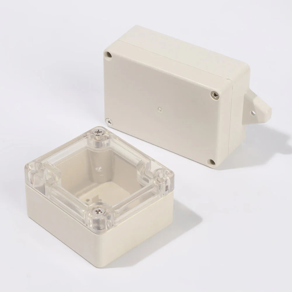 IP65 Waterproof ABS Junction Box – Transparent Cover Enclosure Electrical Enclosure Box Axl