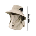 UV Sun Hat with Neck Flap – Fishing, Hiking & Outdoor Cap Outdoor Sun Hat Axl Khaki