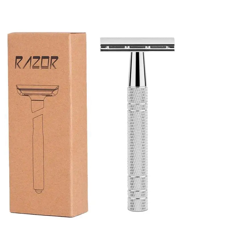 Reusable Double Edge Safety Razor – Eco-Friendly for Men & Women Safety Razor Axl Silver M