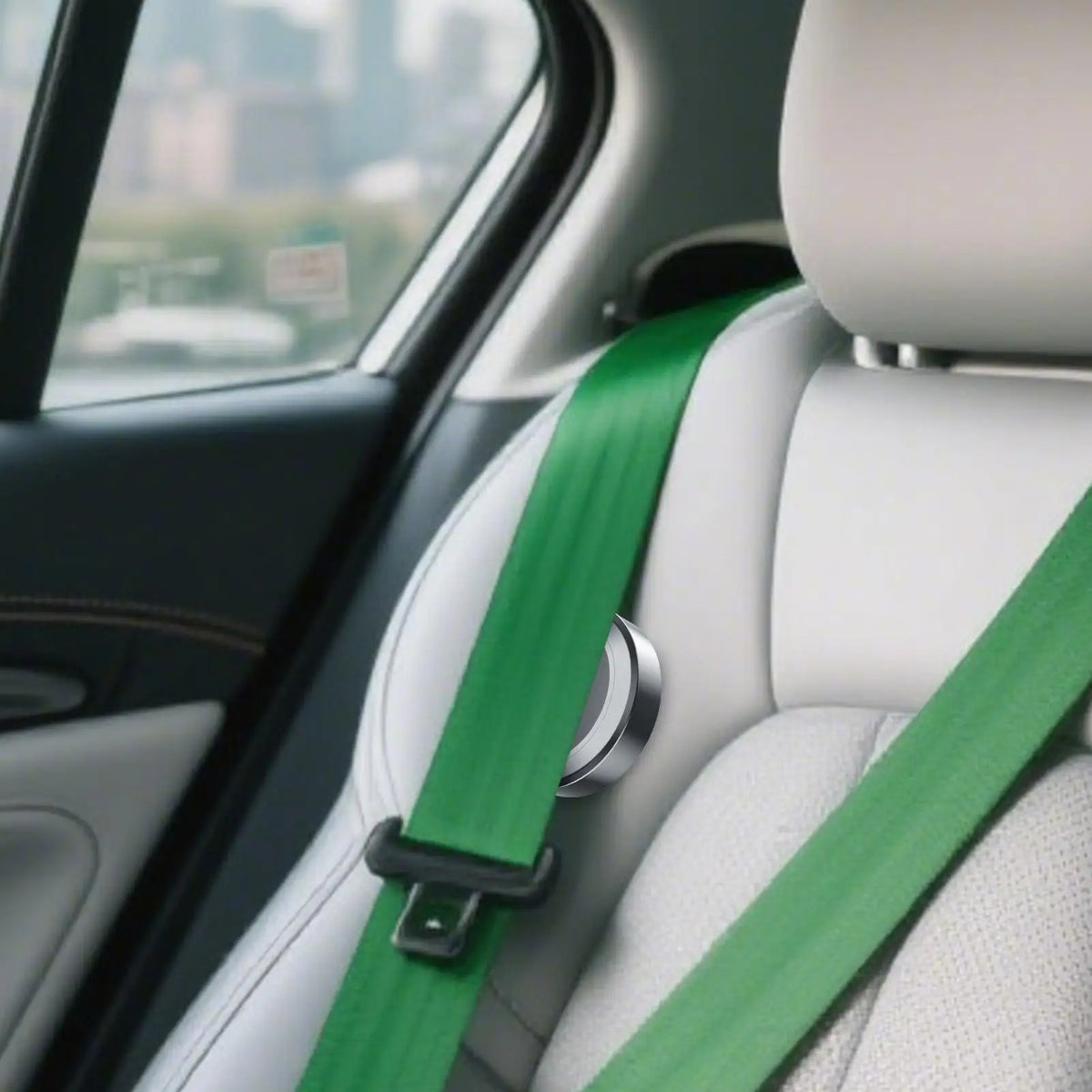 Magnetic Seatbelt Buckle Holder – Car, Truck & Travel Seatbelt Buckle Holder Axl