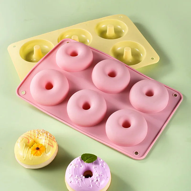 Food Grade Silicone Donut & Macaron Mold | Cookie Baking Tool Silicone Baking Mold Axl