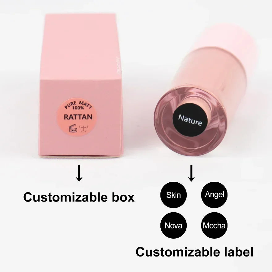 Private Label Nude Lip Gloss Big Brush | 147+ Shades Wholesale Private Label Lip Gloss Axl