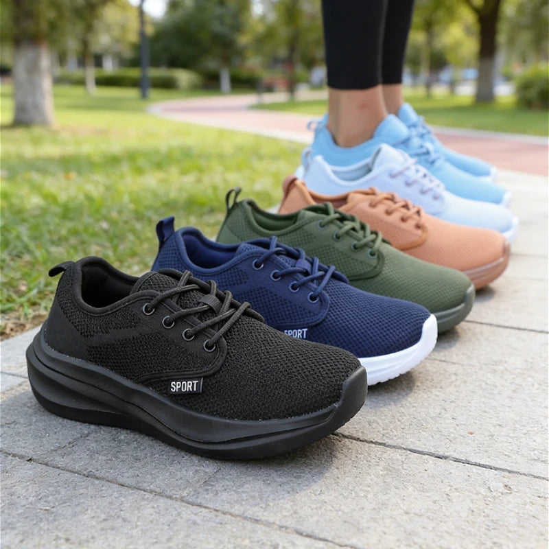 DQTBE Wide Toe Box Barefoot Shoes | Unisex Mesh Walking Shoes Barefoot Walking Shoes Axl