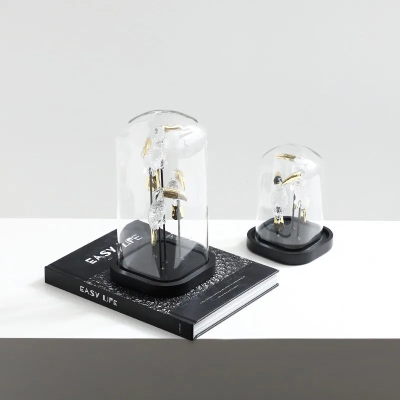 Modern Luxury Animal Miniature Sculpture – Elegant Home Décor Decorative Sculpture Axl