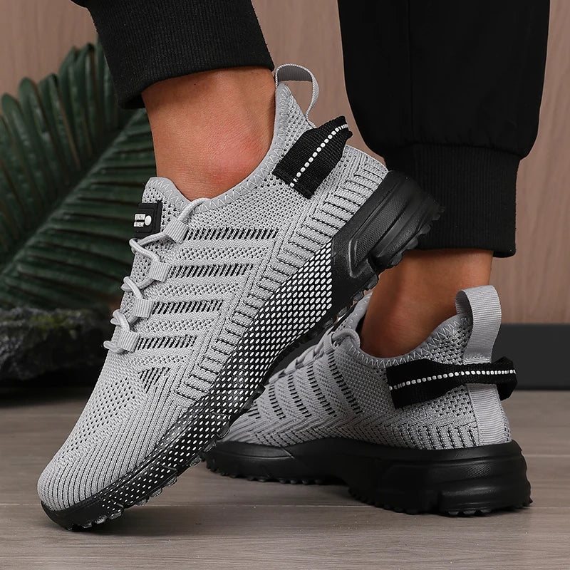 ZULIWAGN Men's Mesh Running Shoes – Breathable Sneakers Men's Running Shoes Axl
