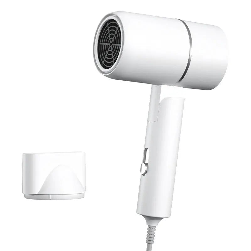 BALASHOV Mini Folding Hair Dryer 750W Travel Blow Dryer + Bag Travel Hair Dryer Axl white EU