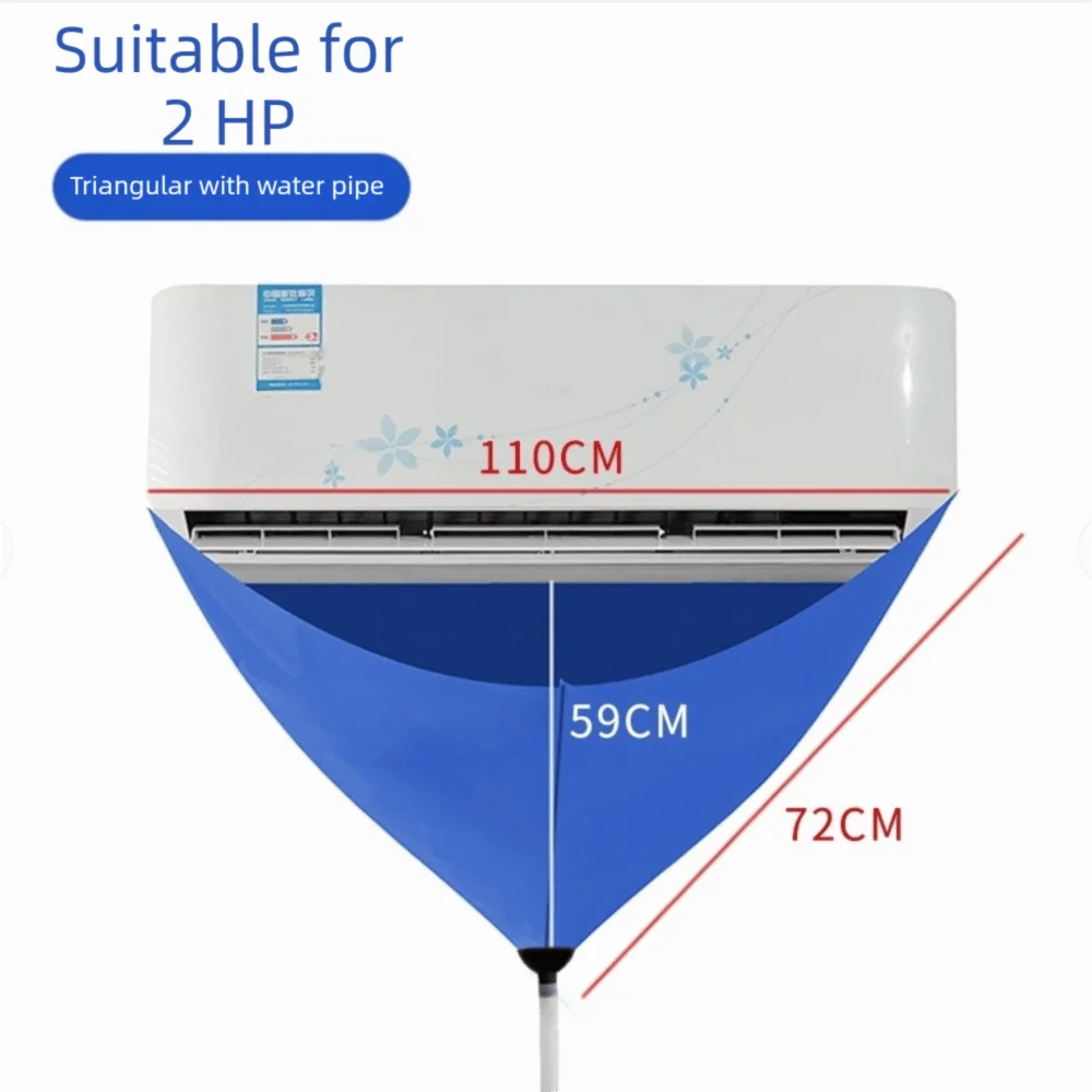 Air Conditioner Cleaning Kit – Leak-Proof Cover & Drain Pipe AC Cleaning Kit Axl Pipe Dia 2cm-Blue