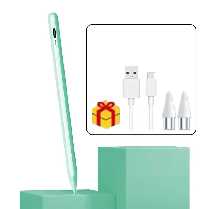 Universal Active Stylus Pen for iPad, Android & Windows Active Stylus Pen Axl green