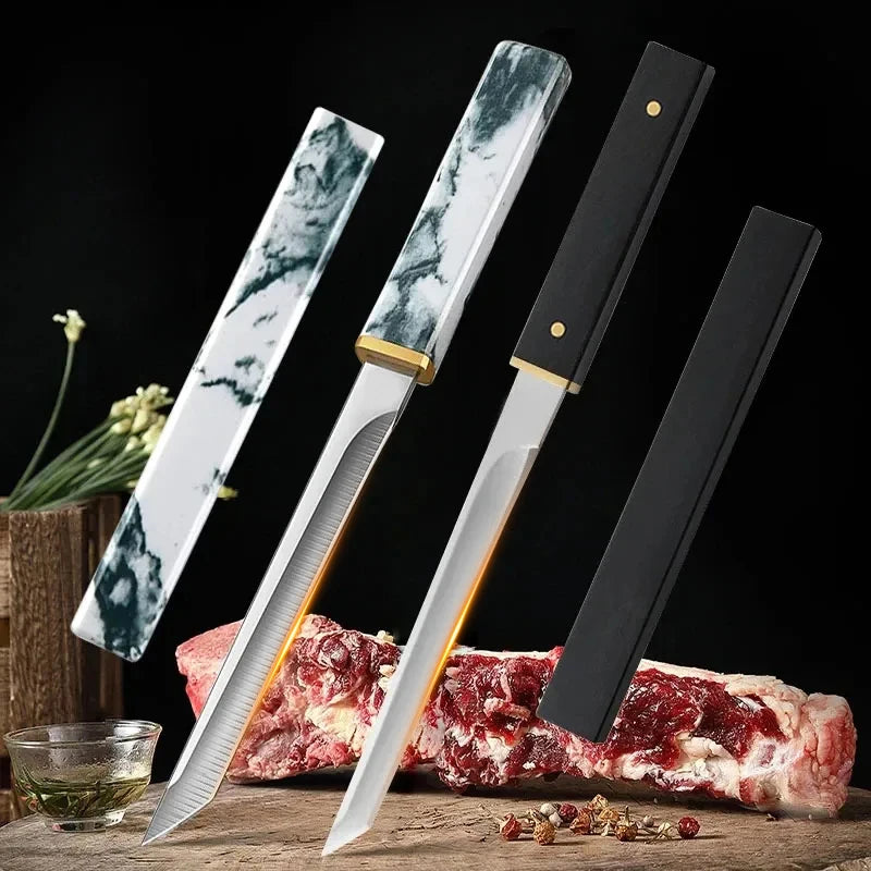 Stainless Steel Fixed Blade Pocket Knife – Outdoor & Kitchen Fixed Blade Knife Axl