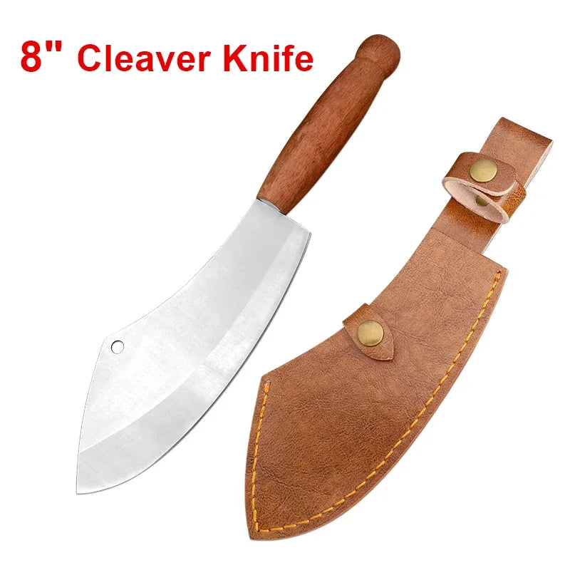 InLeung Hand Forged Boning Knife – Wood Handle Chef Knife Chef Boning Knife Axl Knife02 - cover
