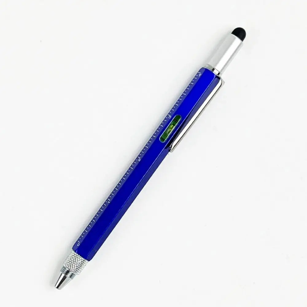 6-in-1 Metal Multi-Tool Pen – Spirit Level, Ruler & Ballpoint Multi-Tool Ballpoint Pen Axl